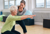 Women Doing Pelvic Floor Exercises with a personal trainer | Specialized Physical Therapy